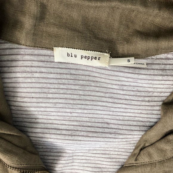 Blu Pepper Cargo Style Jacket - Picture 4 of 6